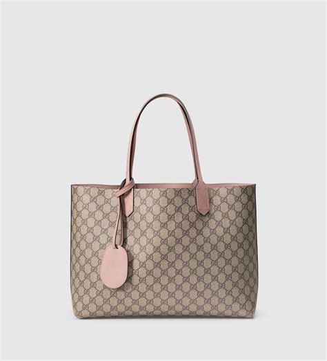 gucci reversible tote pink.